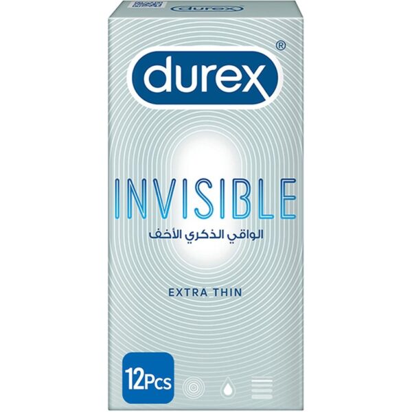 Durex Invisible Extra Thin & Extra Sensitive Condoms 3-Pack