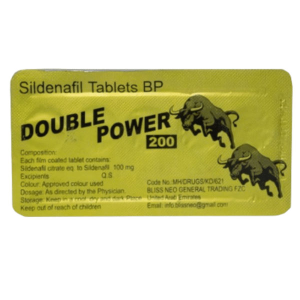 Double Power 200 Sildenafil Tablets In Pakistan