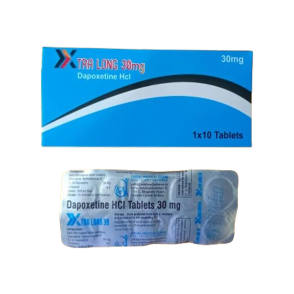 Tra Long 30Mg Dapoxetine Hcl Tablets In Pakistan