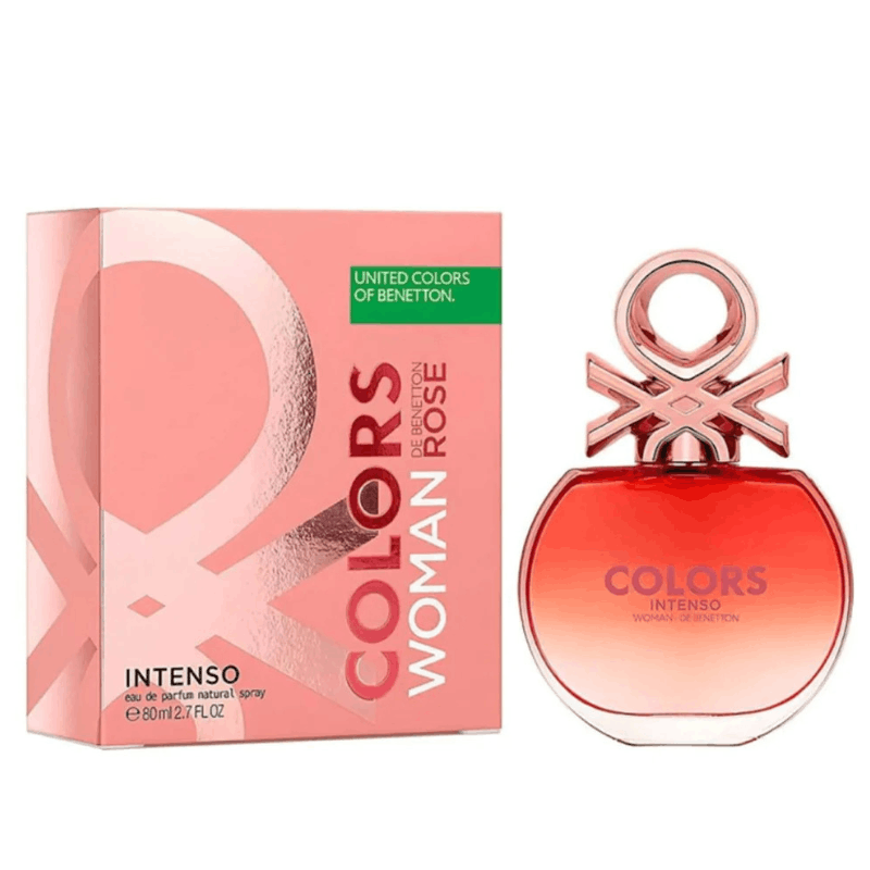 Benetton Colors Woman Rose Intenso EDP 80Ml